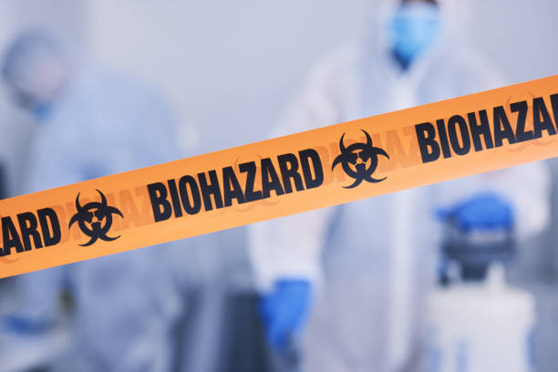 Professional Blood Cleanup technician working in Pennsville, NJ